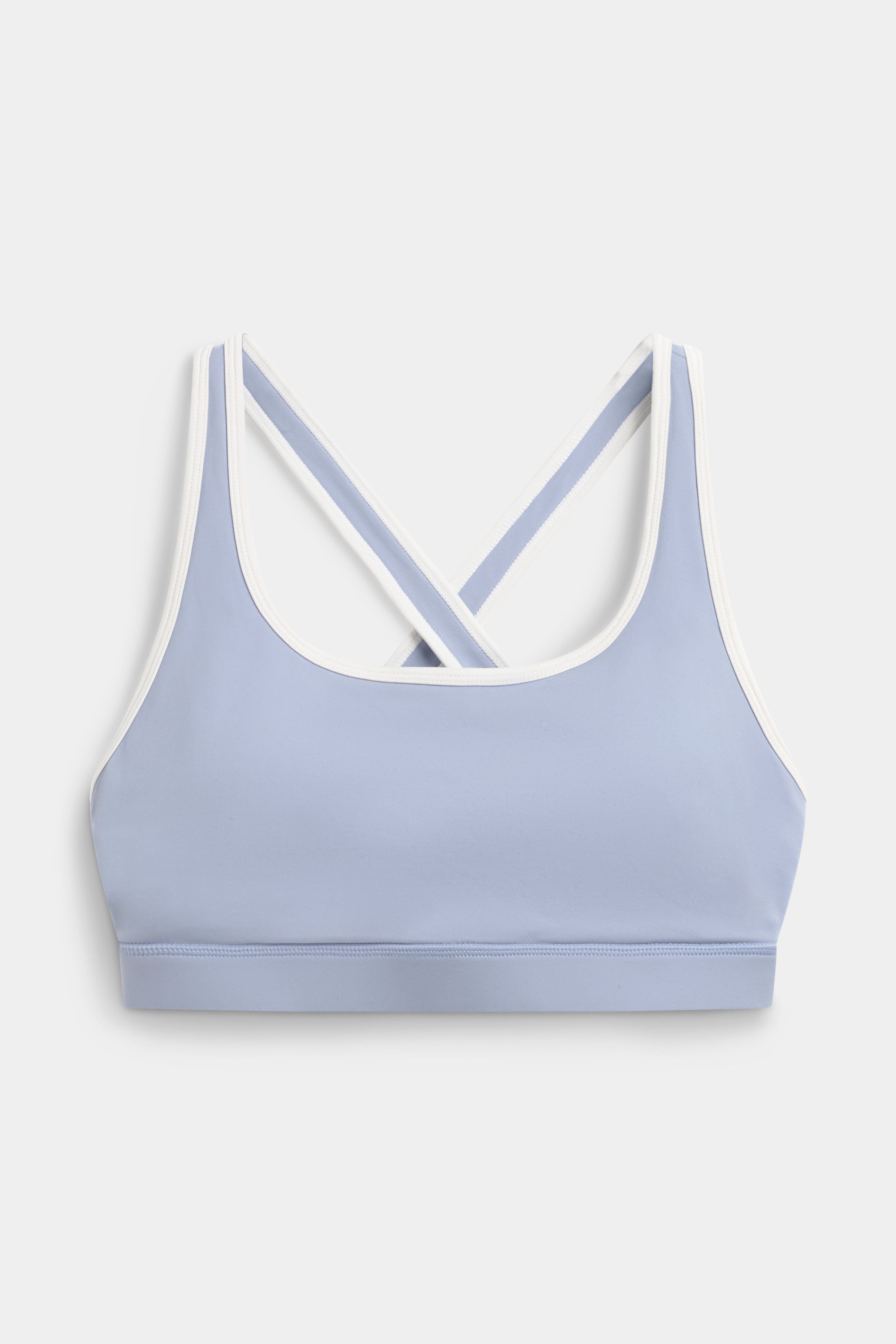 W. Cloudform® Crossback Sports Bra - Vintage Blue