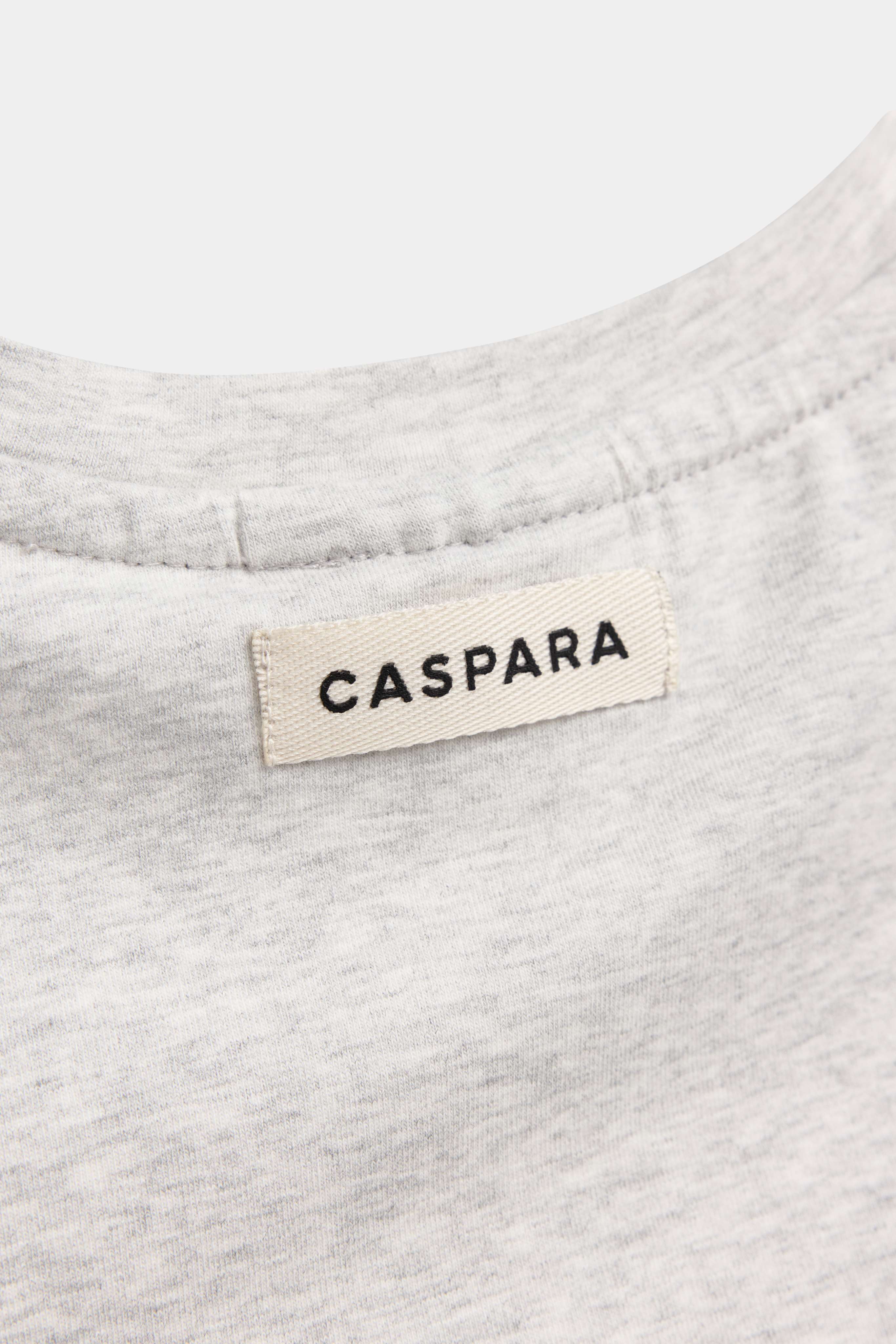 W. Baby Tee - Grey Melange