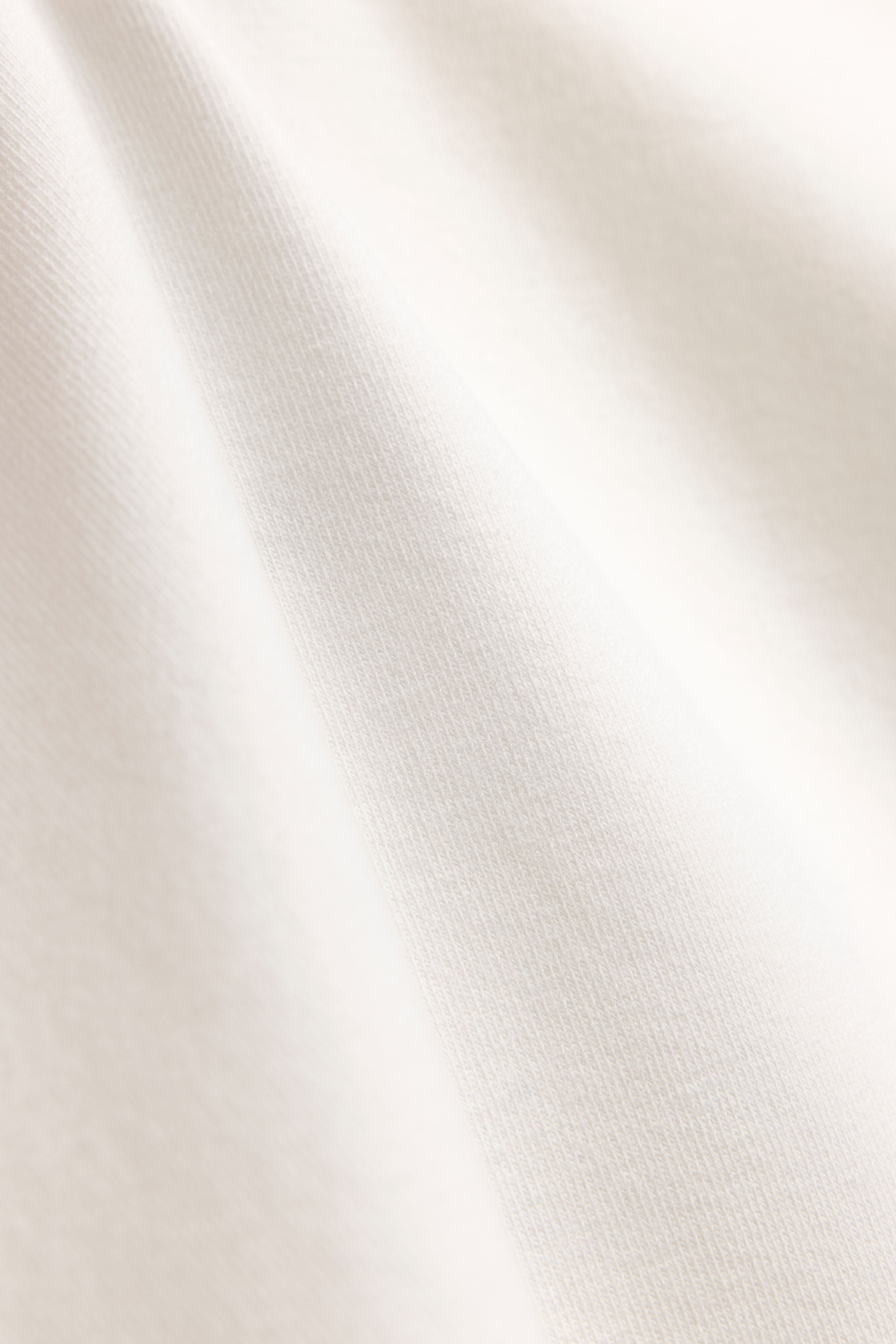 W. Baby Tee - White