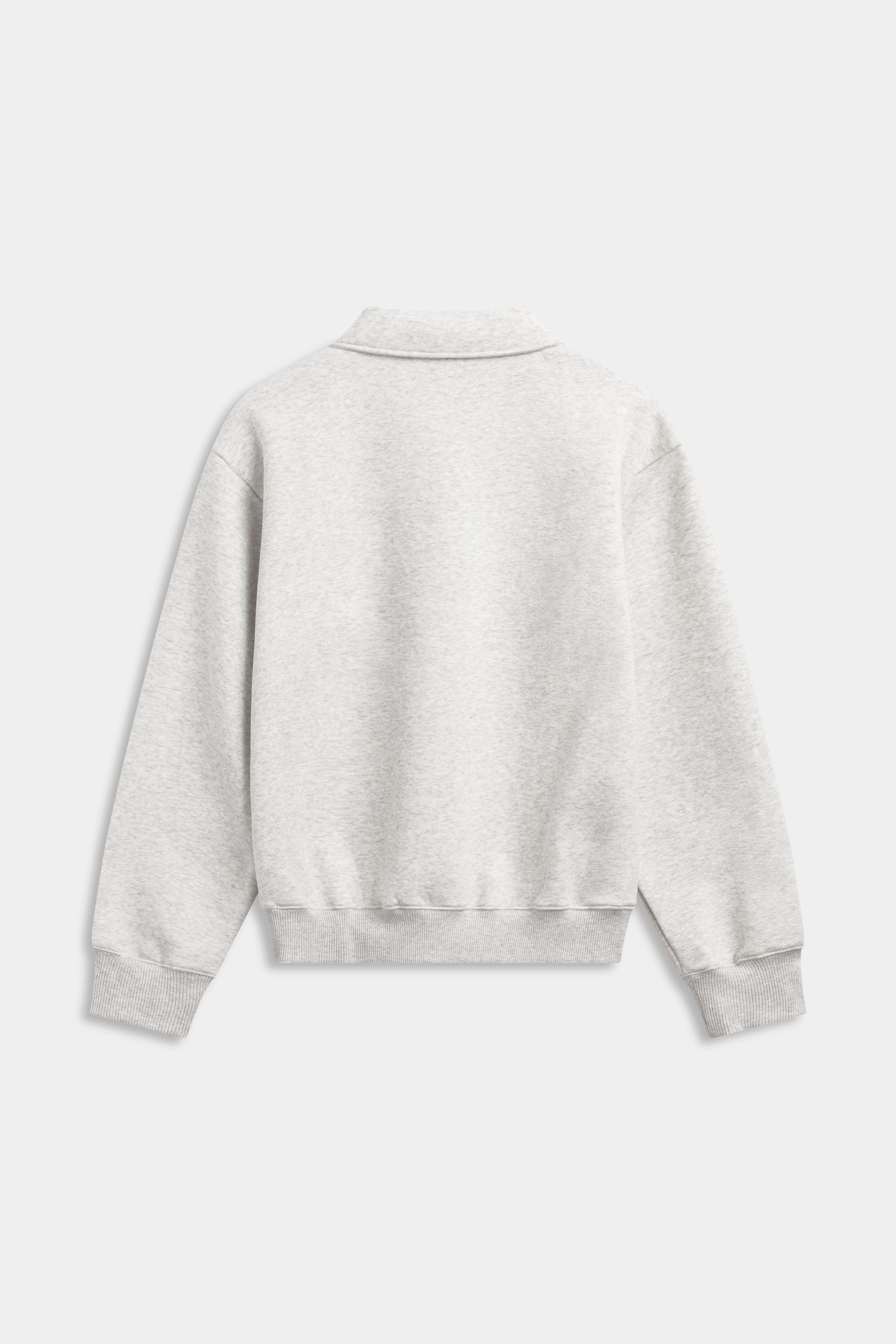 W. Racquet Club Rugby Shirt - Grey Melange