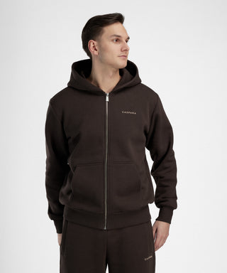 M. Cosmo Zip Hoodie - Espresso